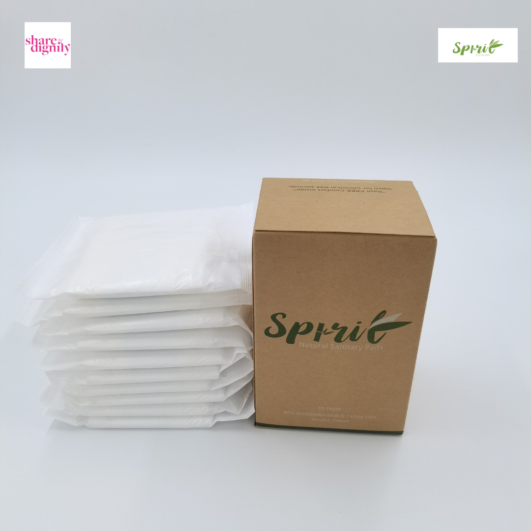 Organic Sanitary Pads Donations to Share the Dignity